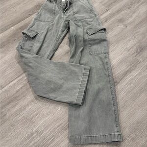 Gray Cargo Pants Abercrombie Kids 15/16